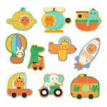 Puzzle duo din Duo - Vehicule Djeco — изображение 2