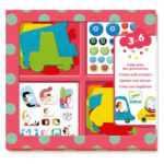 Colaje cu fetru Iubesc masinile Djeco