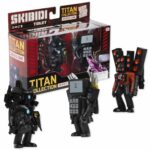 Set 3 figurine Titan SKIBIDI TOILET BONKERS