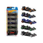 Set masinute 5 buc Hot Wheels  Formula 1 MATTEL