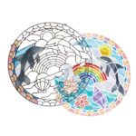 Set de vitralii Delfin Melissa&Doug - imagine 2