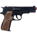 Pistol Police 8 cartuse negru GONHER