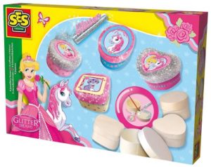 set a crea cutii sclipici pentru bijuterii SES