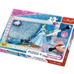 Puzzle "54 Plus " +marker / Disney Princesele Trefl