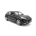 Model - PORSCHE MACAN (negru, 1:24)  Bburago