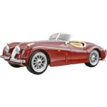 Masina model JAGUAR XK 120 (1951) (visiniu) Bburago