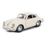 Model - PORSCHE 356B (1961) (asorti aivori, rosu, 1:24) Bburago in assort. - imagine 2