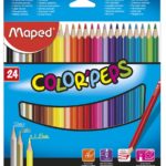 Creioane colorate MAPED/24