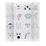 Saltea infasat - alb Happy faces 50*70 ROTHO