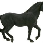 Figurina Cal Negru Andallusian MOJO