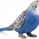 Figurina Papagal Mic Ondulat Albastru MOJO