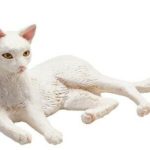 Figurina Pisica Alba MOJO