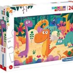 Puzzle Jurassic Friends 24buc 3+ CLEMENTONI