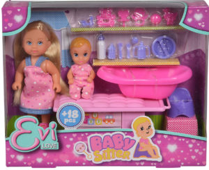 Simba papusa Evi "Babysitter" 12 cm