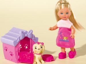 Simba papusa Evi Dog House 12 cm - imagine 3
