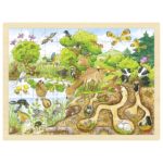 Puzzle Descopera natura Goki