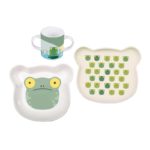 Set copii 3 piese broasca (BabyPorcelain) Sambonet