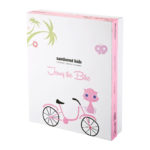 Set copii 3 piese Jenny bicicleta roz (BabyPorcelain) Sambonet - imagine 2