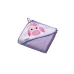 Prosop cu capota 76*76 / Violet/ BabyOno