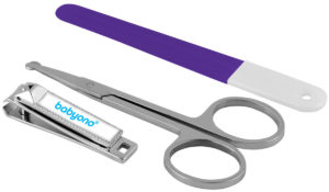 Set pentru unghii: pila, cleste, foarfece BabyOno