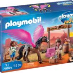 Marla  and  Del with Pegasus Playmobil