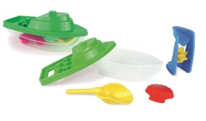 Corabie cu accesorii p/u nisip in assort. Wader - imagine 2