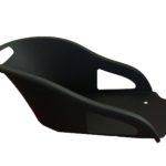 Spatar p/u sanie Firecom - negru Plastkon