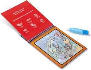 Carnet de colorat cu apa Aventurile Melissa&Doug - imagine 3