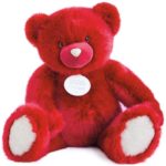 Ursulet din plus - rosu 60cm DOUDOU