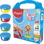 Guase pt pictat cu degetele MAPED/4*80 ml