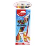 Creioane colorate MAPED DUO/12-24