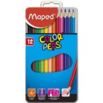 Creioane colorate MAPED/12 box metalic