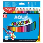 Creioane colorate acuarela MAPED/24