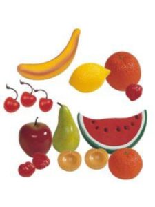 Asortment fructe din plastic MINILAND - imagine 2