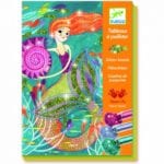 Carte de colorat - Sirena DJECO