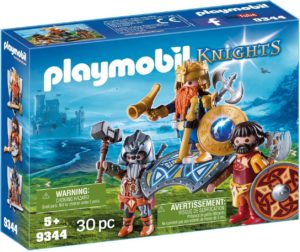 Dwarf King with Guards Playmobil