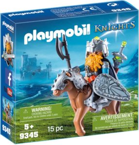 Dwarf Fighter with Pony Playmobil