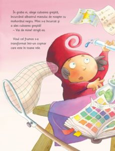 Fetita care coloreaza visele. K. Baumgart. UE - imagine 3