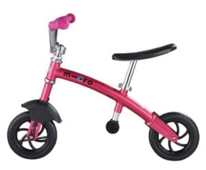 Bicicleta fara pedale Choper Deluxe roz Micro — изображение 2