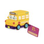 Masina cu inertie seria "Parcul auto amuzant" - AUTOBUZ SCOLAR Battat