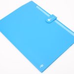 Mapa din plastic cu buton DELI Rio A4/8 disp.