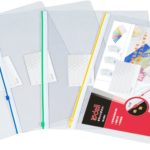 Mapa DELI A4 Start cu fermoar