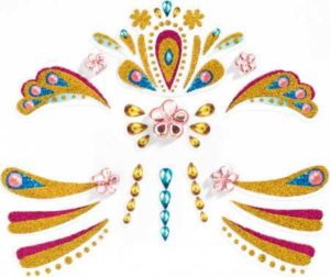 Set stickere pentru fata copii Printesa de Aur Djeco - imagine 2