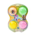 Set Spuma de modelat EDUCATIONAL INSIGHTS-STRALUCITOR (4 culori)
