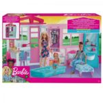 Barbie Casuta pentru papusi Barbie cu piscină gonflabilă - imagine 4