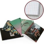 Caiet INTERDRUK A4/60 foi, metalic, matematica