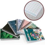 Blocnotes INTERDRUK A6, 80 foi, spira, metematica