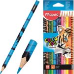 Creioane colorate MAPED Animals/12