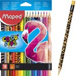 Creioane colorate MAPED Animals/18