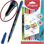Liner MAPED Graph Premium 0.4mm/8 blister